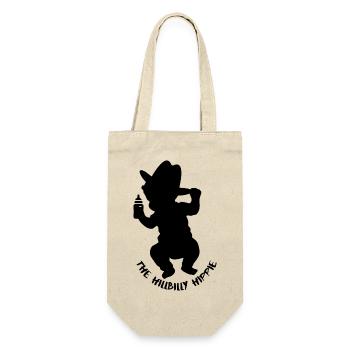 Der_Baby-Hillbilly-Hippie - Geschenkbeutel für Flaschen - Natur - Vorne