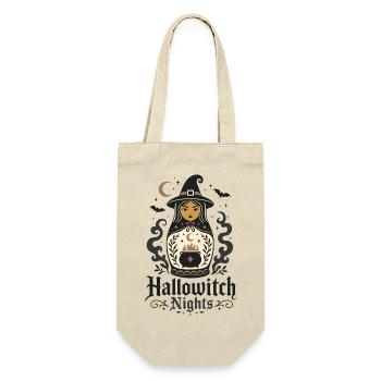 Hallowitch-Nächte - Geschenkbeutel für Flaschen - Natur - Vorne