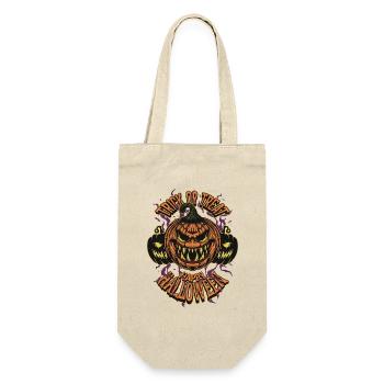 Halloween Pumpkin - Gift Bag for Bottles - nature - Front