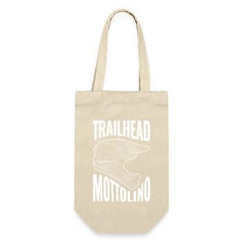 Mountain Bike T-Shirt Trailhead Mottolino - Gift Bag for Bottles - nature - Front