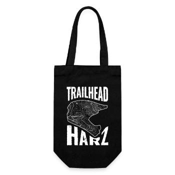 Mountain Bike T-Shirt Trailhead Resin - Gift Bag for Bottles - black - Front