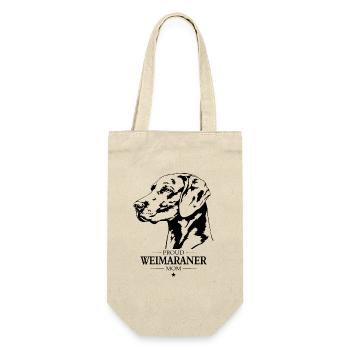 Braque de Weimar Maman Chiens Chien Chasse Chiens Wilsigns - Sac à bouteille - nature - Devant