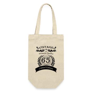 65e anniversaire Idées cadeaux Femmes Hommes - Sac à bouteille - nature - Devant