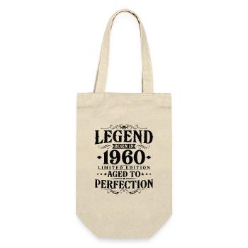 Légende des années 1960 Vintage Born Vintage Anniversaire - Sac à bouteille - nature - Devant