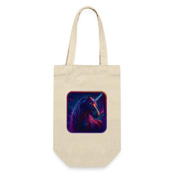 Licorne mystique Noriker pour les fans de fantasy - Sac à bouteille - nature - Devant