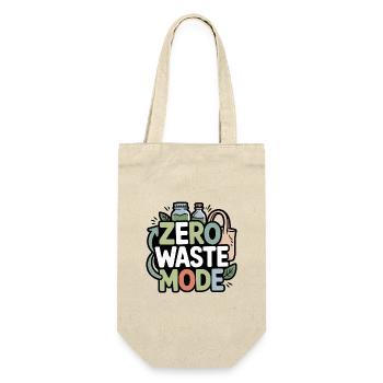 zero-waste-mode - Geschenkbeutel für Flaschen - Natur - Vorne