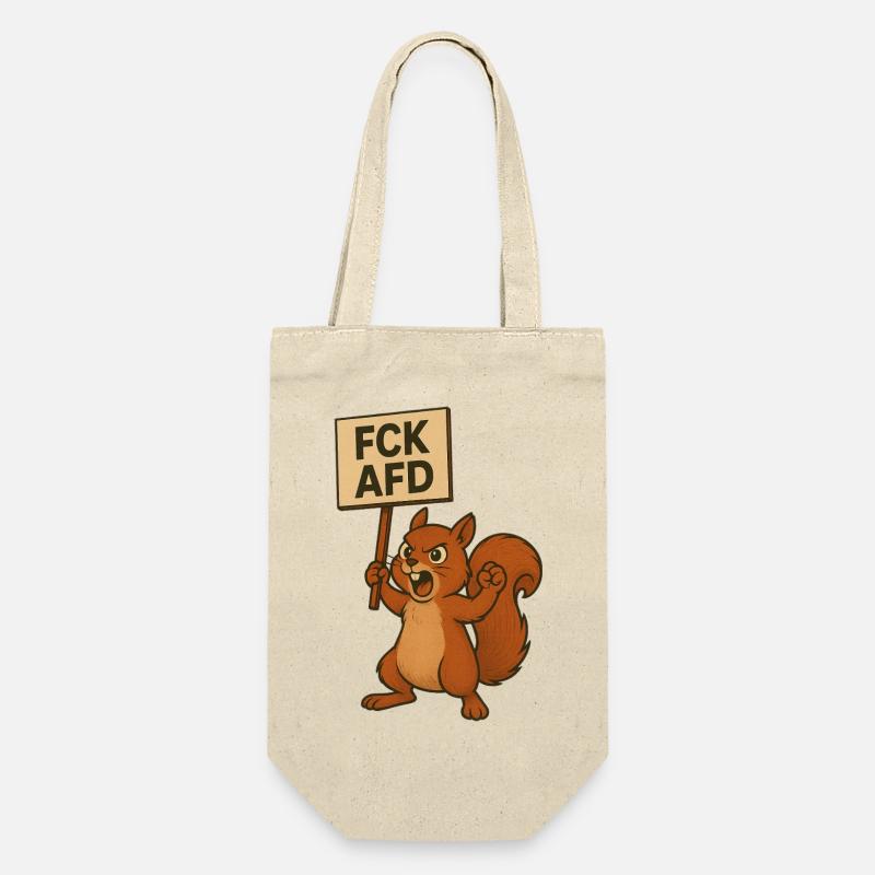 Les animaux sont aussi antifascistes ! - Sac à bouteille - nature