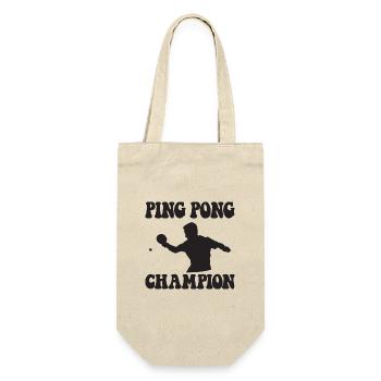 Ping Pong Champion Design Tennis de table et - Sac à bouteille - nature - Devant