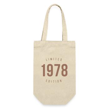 1978 Édition Limitée Style Rétro Cadeau d’Anniversaire - Sac à bouteille - nature - Devant