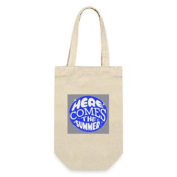 Heroes Come This Summer - Geschenkbeutel für Flaschen - Natur - Vorne
