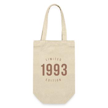 1993 Limited Edition Retro Style Birthday Gift - Gift Bag for Bottles - nature - Front