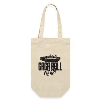 Gaga Ball Dodgeball Gagaball Player Gaga Ball - Gift Bag for Bottles - nature - Front