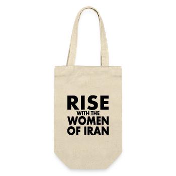 Rise with the women of iran - Sac à bouteille - nature - Devant