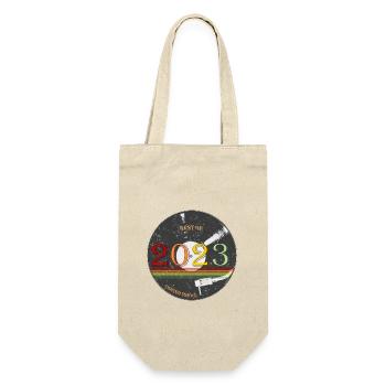 record 2023 - Gift Bag for Bottles - nature - Front