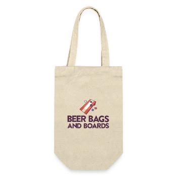 Jeu de Cornhole Tenue de trou de maïs avec Cornhole - Sac à bouteille - nature - Devant