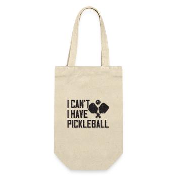 Pickleball Racket for Pickle Ball, Was That Out - Gift Bag for Bottles - nature - Front