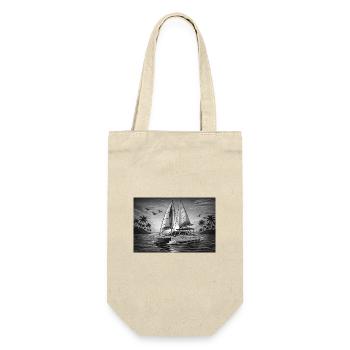 Catamaran - Gift Bag for Bottles - nature - Front
