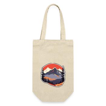 Mountains - Geschenkbeutel für Flaschen - Natur - Vorne