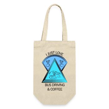 Bus Bus Driver School Bus Bus Driver Coffee - Gift Bag for Bottles - nature - Front