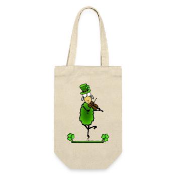 Violon de mouton - Sac à bouteille - nature - Devant