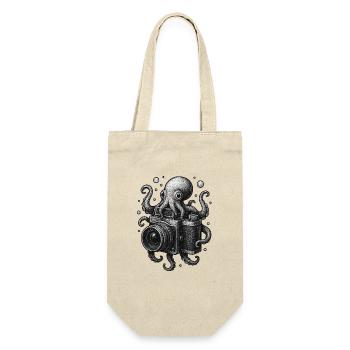 Octopus Camera - Sac à bouteille - nature - Devant