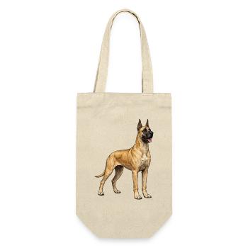 Illustration vintage de Dogue Grand – Élégance & Puissance - Sac à bouteille - nature - Devant