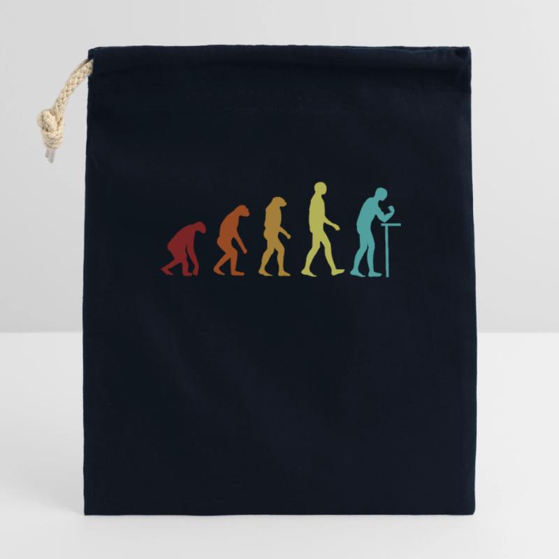 Arm Wrestling Evolution Techniques Exercise Arm Closable cotton gift bag (14x20cm)