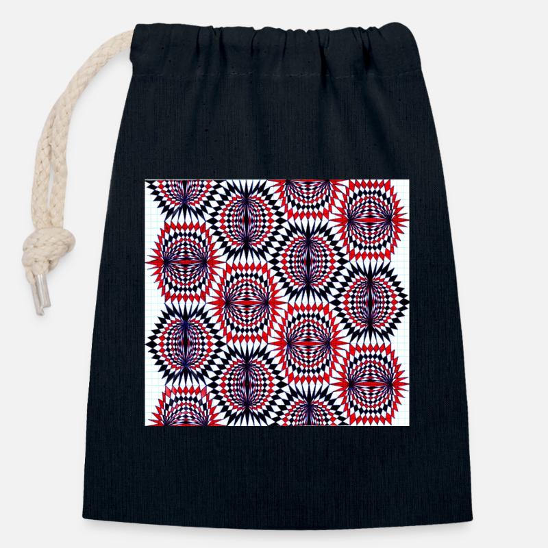 LMNArt - Closable cotton gift bag (14x20cm) - navy