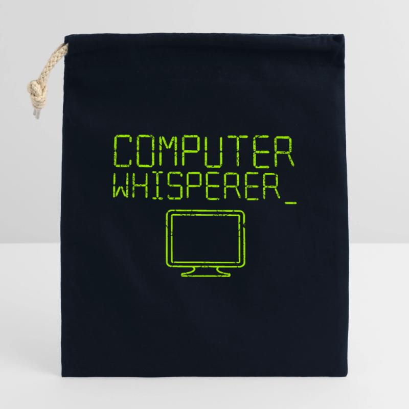 Informatik Computer Programmierer Informatiker Verschließbarer Geschenkbeutel aus Baumwolle (14x20cm)