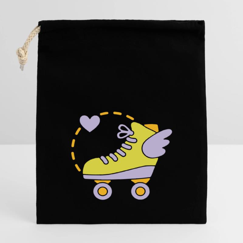 C’est comme flotter. Sac cadeau en coton avec cordon (14 x 20 cm)