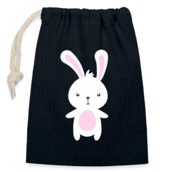 Tier Haustier Tiermotiv Geschenkidee Tiershirt - Verschließbarer Geschenkbeutel aus Baumwolle (14x20cm) - Navy - Vorne