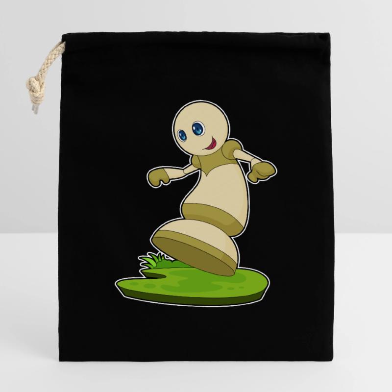 Pièces d’échecs pion échecs Sac cadeau en coton avec cordon (14 x 20 cm)