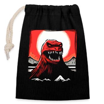 Red Sun Japan : Prince des monstres grunge - Sac cadeau en coton avec cordon (14 x 20 cm) - noir - Devant