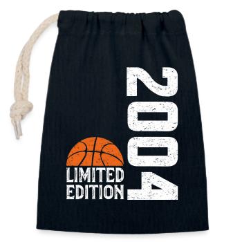 20th Anniversary 2004 Limited Edition Basketball - Closable cotton gift bag (14x20cm) - navy - Front