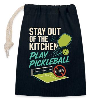 I'm an electrician, of course I drink - Closable cotton gift bag (14x20cm) - navy - Front