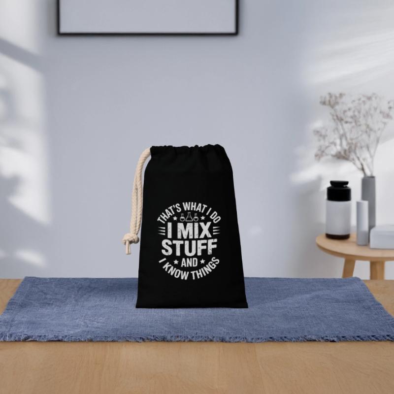 Quotes from Proud Engineers for Engineering Students Closable cotton gift bag (14x20cm)