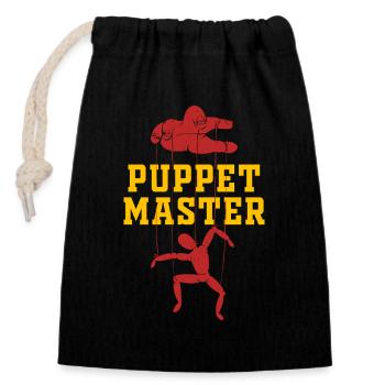 Puppet Master Marionette Showdown - Verschließbarer Geschenkbeutel aus Baumwolle (14x20cm) - Schwarz - Vorne