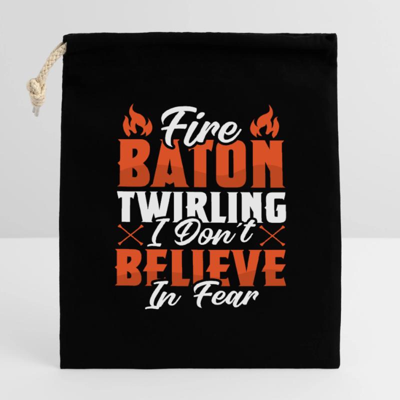 Danseuse de l’école de danse Vortex Dance Sac cadeau en coton avec cordon (14 x 20 cm)