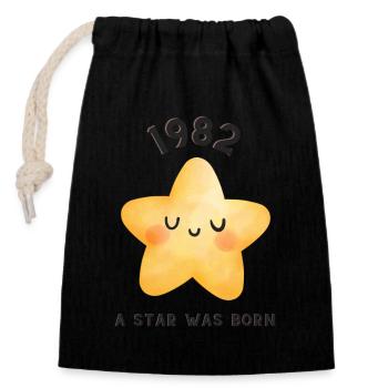 A Star was born (1982) - Closable cotton gift bag (14x20cm) - black - Front