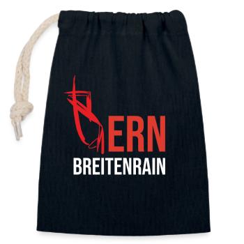 Bern Breitenrain T-Shirt - Verschließbarer Geschenkbeutel aus Baumwolle (14x20cm) - Navy - Vorne