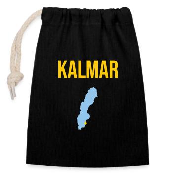 Buy Beautiful Kalmar T-Shirt - Closable cotton gift bag (14x20cm) - black - Front