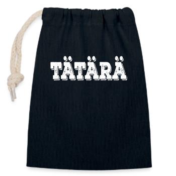 Tätärä marching band Brass band Band Band - Closable cotton gift bag (14x20cm) - navy - Front