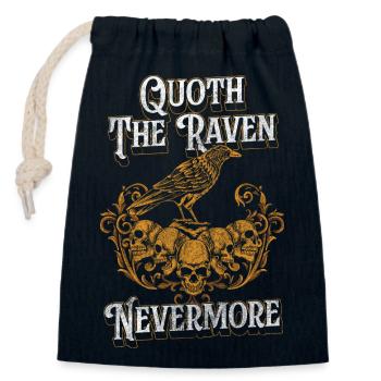 Mythology Black Magic Soul Epic - Closable cotton gift bag (14x20cm) - navy - Front