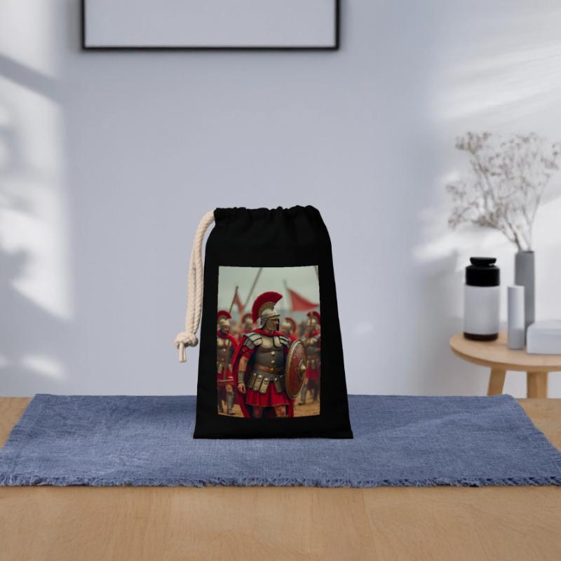 Le centurion commande, les mythes slaves persistent dans le Sac cadeau en coton avec cordon (14 x 20 cm)