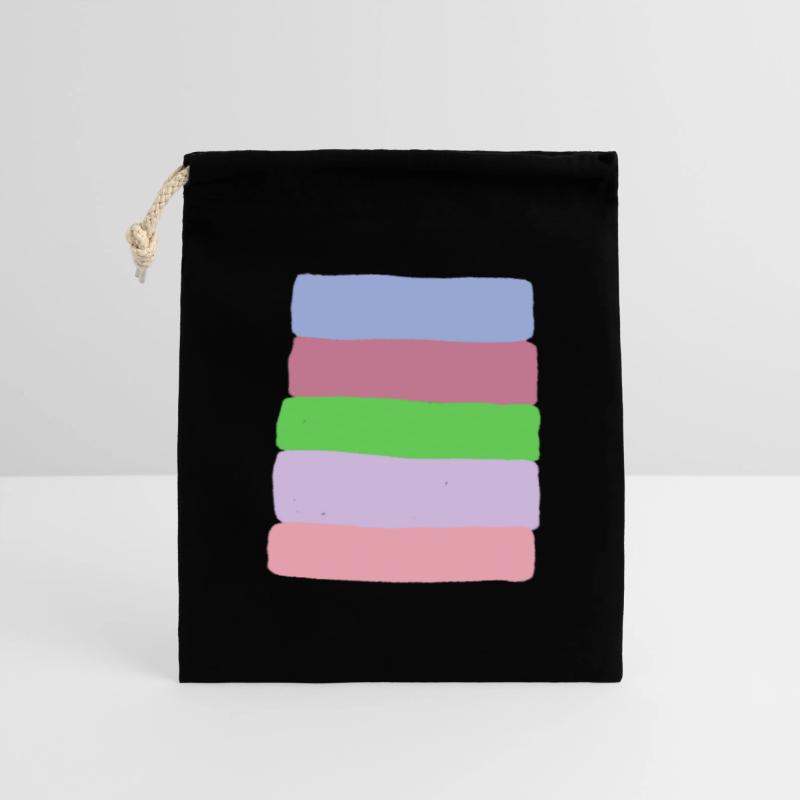 Verschließbarer Geschenkbeutel aus Baumwolle (14x20cm)