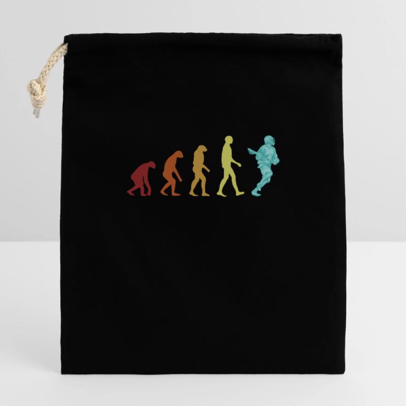 Lacrosse Evolution Polo Crosse Intercrosse Trainer Closable cotton gift bag (14x20cm)