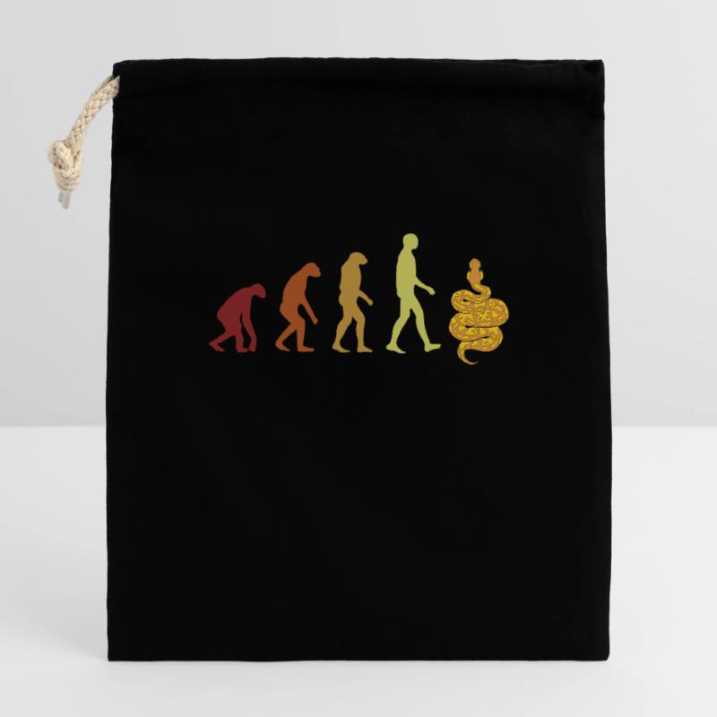 Banana Ball Python Evolution Python Banana Ball Verschließbarer Geschenkbeutel aus Baumwolle (14x20cm)