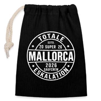 Équipe de consommation totale d’escalade 2026 Malle 2026 - Sac cadeau en coton avec cordon (14 x 20 cm) - noir - Devant