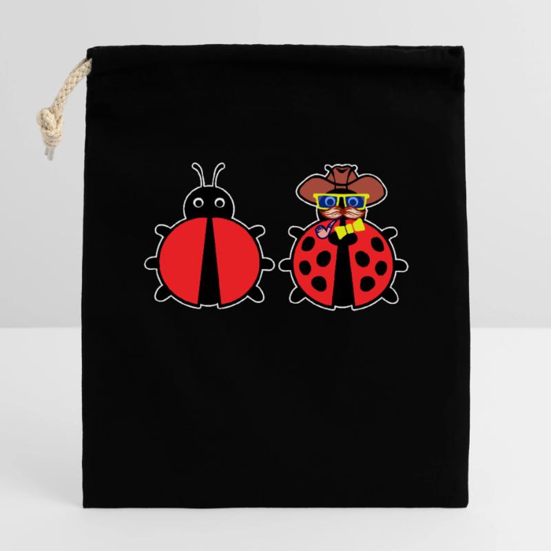 Bugs Correction de bugs Debug Développeur Computergeek Sac cadeau en coton avec cordon (14 x 20 cm)