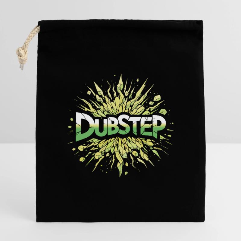 dubstep explosion Sac cadeau en coton avec cordon (14 x 20 cm)